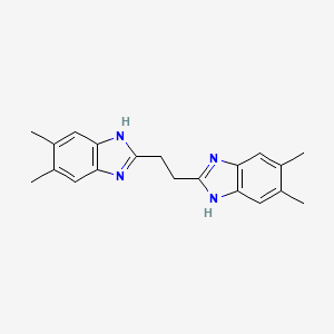 2,2'-(Ethane-1,2-diyl)bis(5,6-dimethyl-1H-benzimidazole)