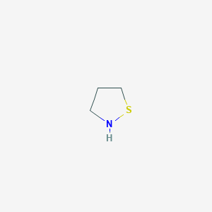 molecular formula C3H7NS B1259544 异噻唑烷 