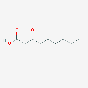 molecular formula C10H18O3 B12595452 2-Methyl-3-oxononanoic acid CAS No. 606491-53-6