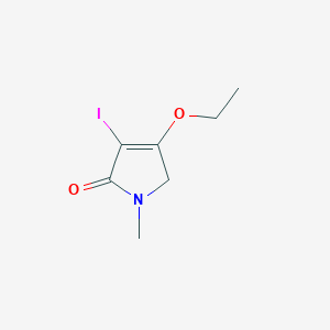 4-Ethoxy-3-iodo-1-methyl-1,5-dihydro-2H-pyrrol-2-one