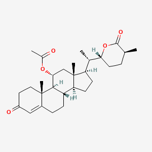 molecular formula C29H42O5 B1259548 Minabeolide 8 