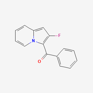 (2-Fluoroindolizin-3-yl)(phenyl)methanone