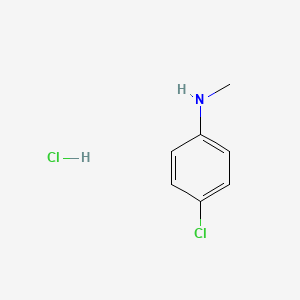 molecular formula C7H9Cl2N B1259560 4-Chloro-N-methylaniline hydrochloride CAS No. 30953-65-2