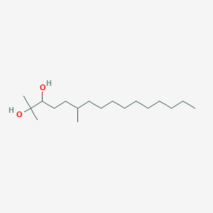 molecular formula C18H38O2 B12595651 2,6-Dimethylhexadecane-2,3-diol CAS No. 647024-98-4