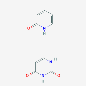 1H-pyridin-2-one;1H-pyrimidine-2,4-dione