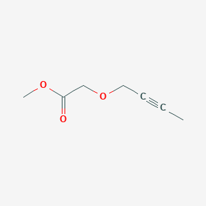 Acetic acid, (2-butynyloxy)-, methyl ester