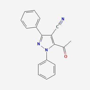 5-Acetyl-1,3-diphenyl-1H-pyrazole-4-carbonitrile