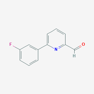 6-(3-Fluorophenyl)picolinaldehyde