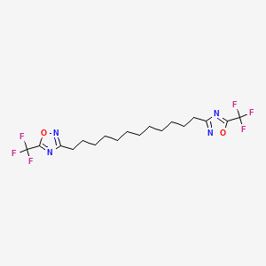 3,3'-(Dodecane-1,12-diyl)bis[5-(trifluoromethyl)-1,2,4-oxadiazole]