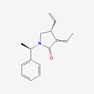 (4R)-4-ethenyl-3-ethylidene-1-[(1R)-1-phenylethyl]pyrrolidin-2-one