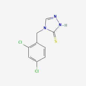 4-[(2,4-Dichlorophenyl)methyl]-2,4-dihydro-3H-1,2,4-triazole-3-thione