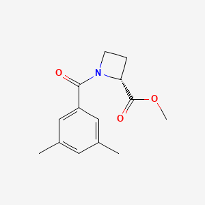 Methyl (2R)-1-(3,5-dimethylbenzoyl)azetidine-2-carboxylate