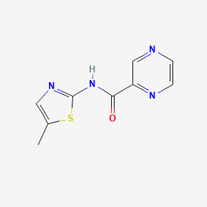 N-(5-methylthiazol-2-yl)pyrazine-2-carboxamide