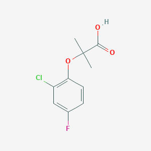 2-(2-Chloro-4-fluorophenoxy)-2-methylpropanoic acid