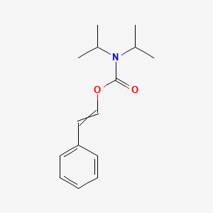 2-Phenylethenyl dipropan-2-ylcarbamate