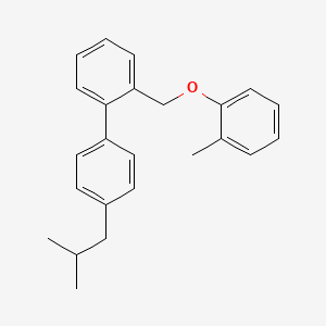 1,1'-Biphenyl, 2-[(2-methylphenoxy)methyl]-4'-(2-methylpropyl)-