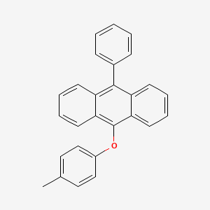 9-(4-Methylphenoxy)-10-phenylanthracene