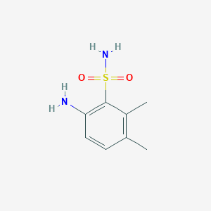 6-Amino-2,3-dimethylbenzene-1-sulfonamide