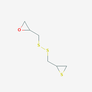 2-({[(Thiiran-2-yl)methyl]disulfanyl}methyl)oxirane