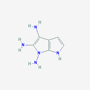 Pyrrolo[2,3-b]pyrrole-1,2,3(6H)-triamine