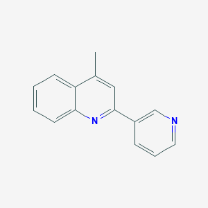 Quinoline, 4-methyl-2-(3-pyridinyl)-