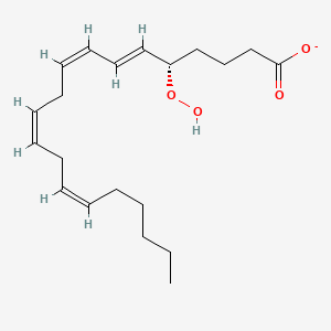 molecular formula C20H31O4- B1259623 5(S)-Hpete(1-) 