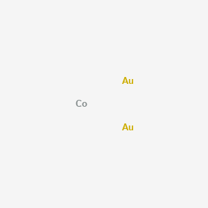 molecular formula Au2Co B12596245 Cobalt--gold (1/2) CAS No. 916486-91-4