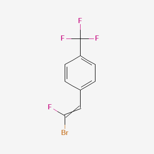 1-(2-Bromo-2-fluoroethenyl)-4-(trifluoromethyl)benzene