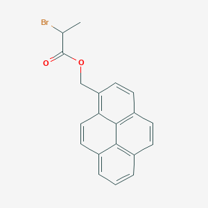 (Pyren-1-YL)methyl 2-bromopropanoate