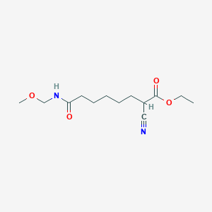 Ethyl 2-cyano-8-[(methoxymethyl)amino]-8-oxooctanoate