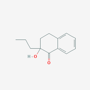 molecular formula C13H16O2 B12596357 2-Hydroxy-2-propyl-3,4-dihydronaphthalen-1(2H)-one CAS No. 876069-51-1