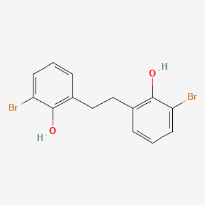 Phenol, 2,2'-(1,2-ethanediyl)bis[6-bromo-