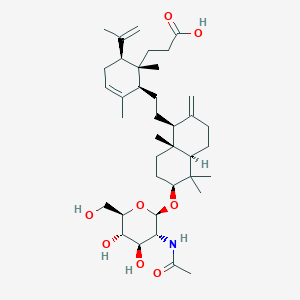 molecular formula C38H61NO8 B1259648 Lansioside A 