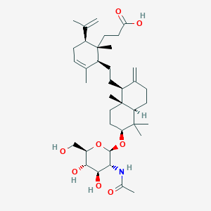 molecular formula C38H61NO8 B1259648 兰西苷 A 