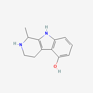 molecular formula C12H14N2O B1259650 THbetaC 