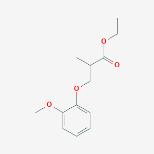 Ethyl 3-(2-methoxyphenoxy)-2-methylpropanoate