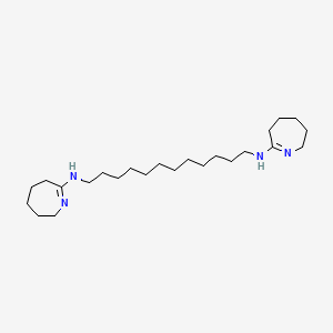 N~1~,N~12~-Bis(3,4,5,6-tetrahydro-2H-azepin-7-yl)dodecane-1,12-diamine