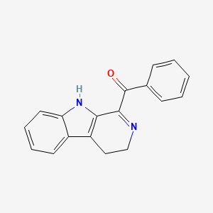 (4,9-Dihydro-3H-beta-carbolin-1-yl)(phenyl)methanone