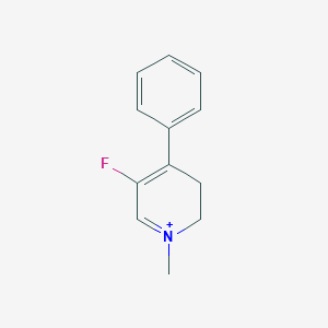 5-Fluoro-1-methyl-4-phenyl-2,3-dihydropyridin-1-ium