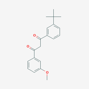 1-(3-tert-Butylphenyl)-3-(3-methoxyphenyl)propane-1,3-dione