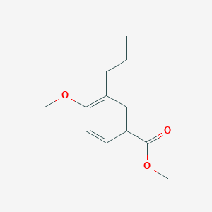 molecular formula C12H16O3 B12596744 Methyl 4-methoxy-3-propylbenzoate CAS No. 647856-19-7