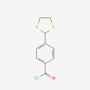 4-(1,3-Dithiolan-2-yl)benzoyl chloride