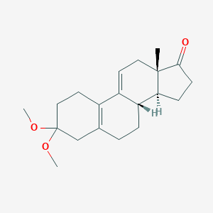 molecular formula C20H28O3 B125968 3,3-Dimethoxyestra-5(10),9(11)-dien-17-one CAS No. 10109-76-9