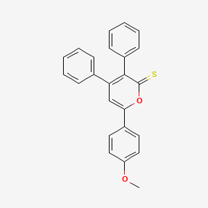 6-(4-Methoxyphenyl)-3,4-diphenyl-2H-pyran-2-thione