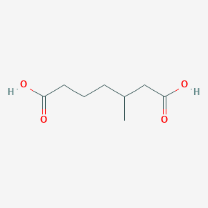 molecular formula C8H14O4 B1259684 3-甲基庚二酸 CAS No. 10200-31-4