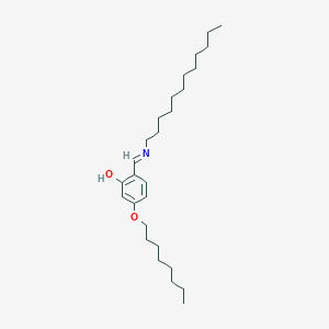 6-[(Dodecylamino)methylidene]-3-(octyloxy)cyclohexa-2,4-dien-1-one