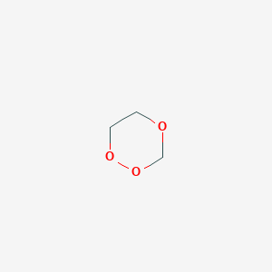 molecular formula C3H6O3 B1259687 1,2,4-Trioxane CAS No. 7049-17-4