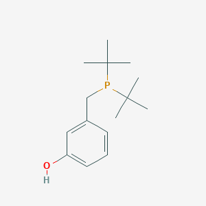 3-[(Di-tert-butylphosphanyl)methyl]phenol