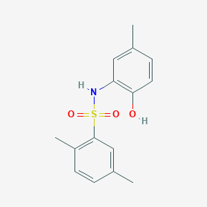 Benzenesulfonamide, N-(2-hydroxy-5-methylphenyl)-2,5-dimethyl-