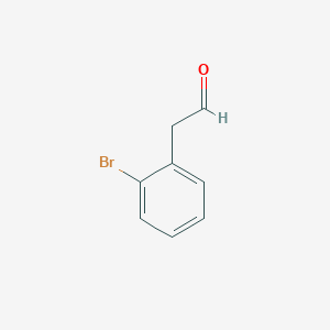 molecular formula C8H7BrO B125969 2-(2-溴苯基)乙醛 CAS No. 96557-30-1